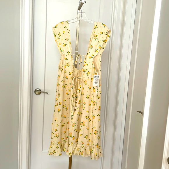 NWT Free People Like a Lady Mini Dress Size L - Picture 6 of 9